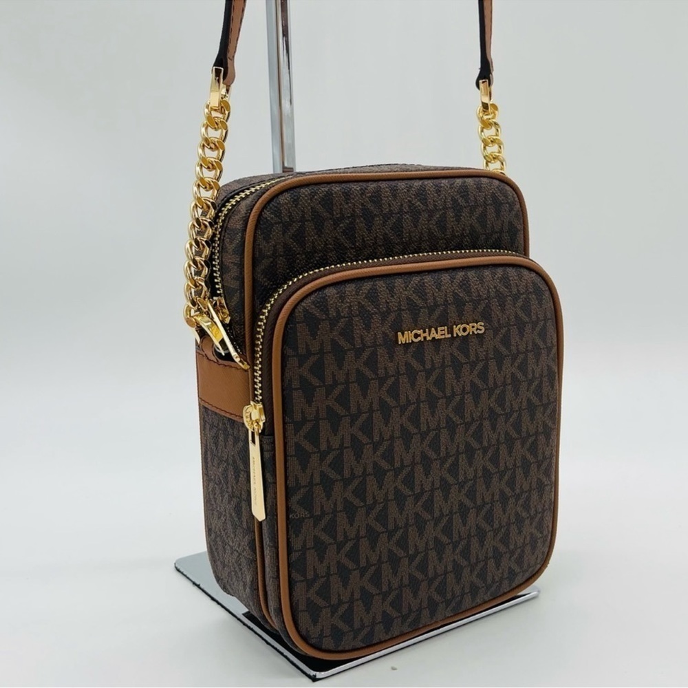 Michael Kors Medium NS Chain Xbody
Bag Brown - Picture 2 of 11
